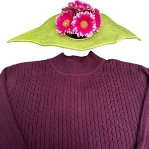 Braemar Petites Crew Neck Sweater EUC